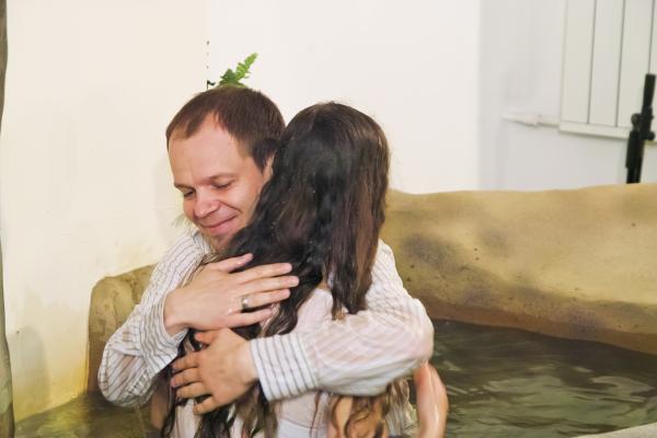Крещение 17 апреля 2010 года